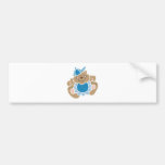 cute baby boy bear bumper stickers
