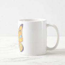 Cute Baby Butterfly Cartoon Mug