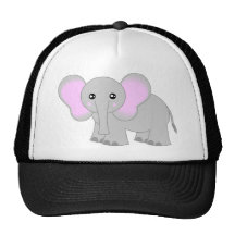 Cute Baby Elephant Mesh Hat