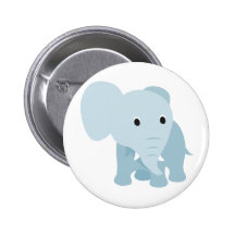 Cute Baby Elephant Pin