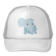 Cute Baby Elephant Trucker Hats