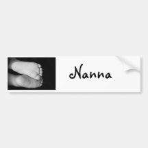 Cute Baby Feet Bumper Stickers