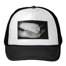 Cute Baby Feet  Unisex Yellow Baby Hat