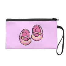 cute baby girl wristlet