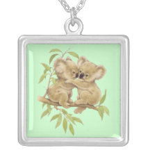 Cute Baby Koalas Necklaces