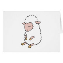 cute baby lamb cards
