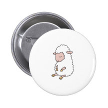 cute baby lamb pin