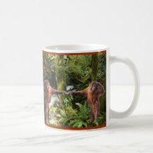 Cute Baby Orangutan Wildlife-supporter Mug