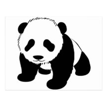 Cute Baby Panda Postcard