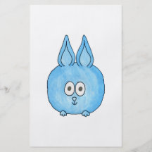 Cute Baby Rabbit. Flyer Design