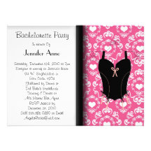 Cute Bachelorette Party Custom Announcements