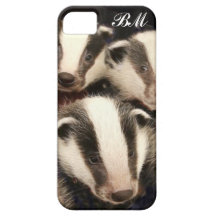 Cute Badger Cubs iPhone 5 Case