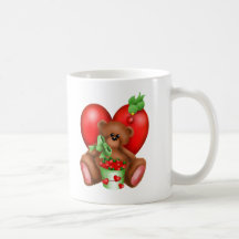 Cute Bear Hearts Mug 1