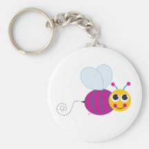 Cute Bee Keychain