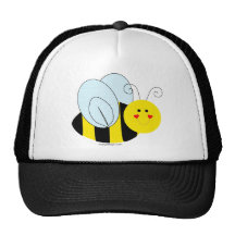 Cute Bee Mesh Hats