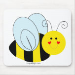 Cute Bee Mouse Mats