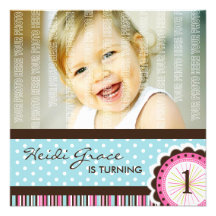 Cute Birthday Party Invitation
