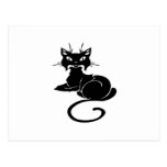 Cute Black Kitty Post Card