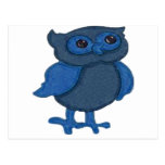 Cute Blue Owl Postcards