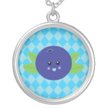 Cute Blueberry Pendants