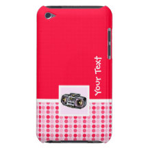 Cute Boombox iPod Case-Mate Cases
