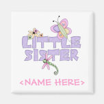 Cute Bugs Little Sister Fridge Magnet