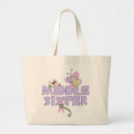 Cute Bugs Middle Sister Canvas Bag