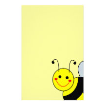 Cute Bumble Bee Customised Stationery