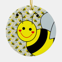Cute Bumble Bee Ornaments