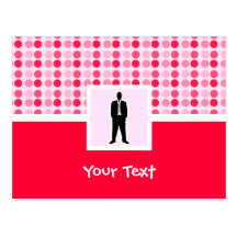 Cute Business Suit Post Card