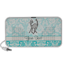Cute Cartoon Cat Travel Speakers