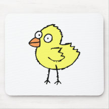 Cute Cartoon Chick Mousepad