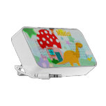 Cute Cartoon Dino & Mushroom House  Mini Speaker