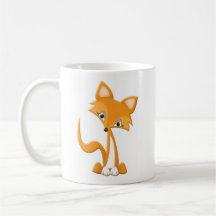 Cute Cartoon Fox Mug