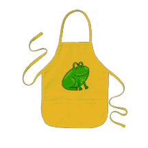 Cute Cartoon Frog Apron