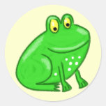 Cute Cartoon Frog Stickers
