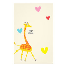 Cute Cartoon Horse Stationery