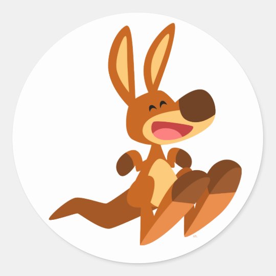 Cartoon kangaroo