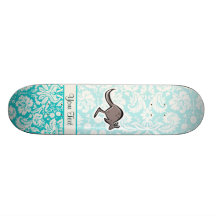 Cute Cartoon Kangaroo Skate Boards