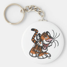 Cute Cartoon Lil'Tiger keychain