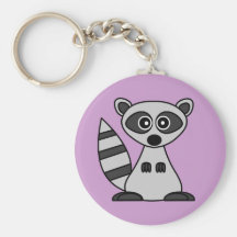 Cute Cartoon Racoon Key Chains