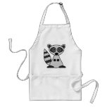 Cute Cartoon Racoon (Today's Best Award) Apron