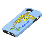 Cute Cartoon Snake in a Tree Reptile iphone 5