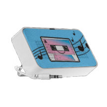 Cute cassette tape Kawaii speakers