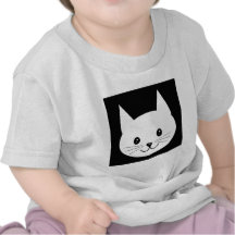 Cute Cat Face. Tshirts