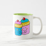 cute cherry cupcakes best friends mugs