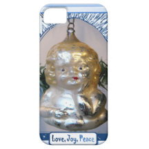 Cute child decoration, Love Joy Peace iPhone 5 Covers