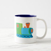 Cute Choo Choo Train Mugs