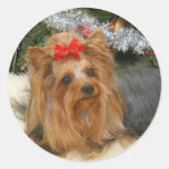 Cute Christmas Dog Stickers