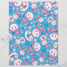 Cute Christmas Snowman Flyer